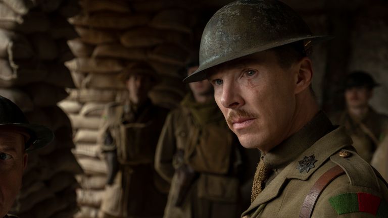 Benedict Cumberbatch in 1917. Pic: E One