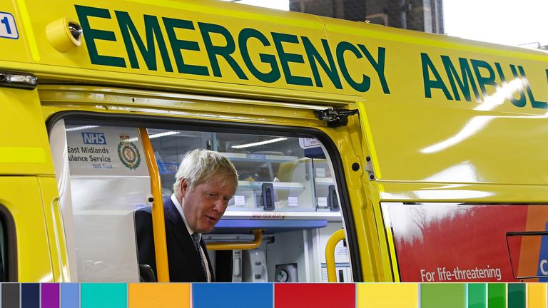Boris Johnson is announcing a new visa to attract doctors and nurses to the NHS