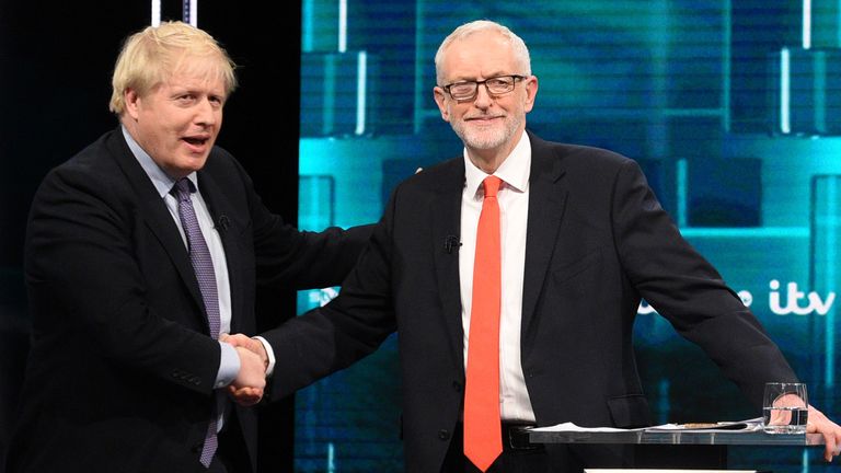 Boris Johnson and Jeremy Corbyn