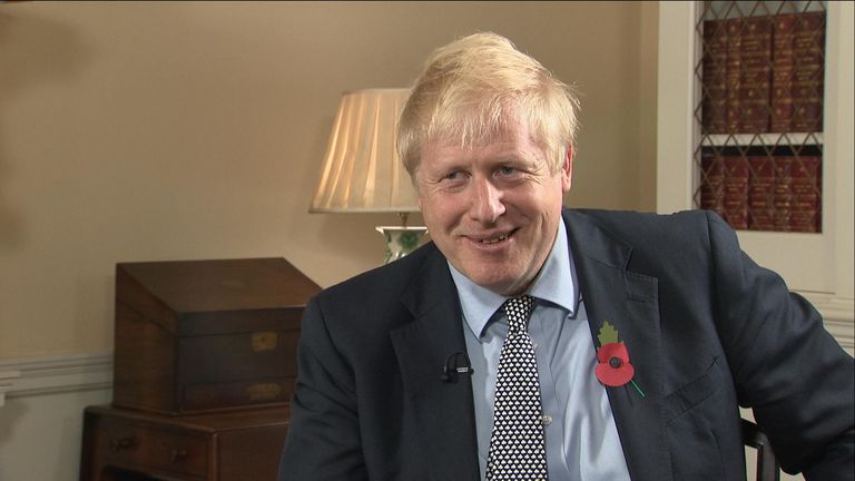 Prime minister Boris Johnson was quizzed on the naughtiest he&#39;d ever done by Sky&#39;s Sophy Ridge