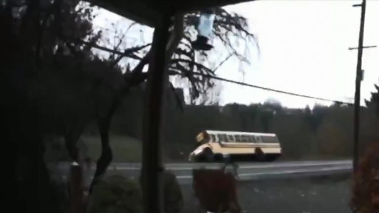 A 20-year-old school bus driver was arrested for driving under the influence of a controlled substance after crashing a bus into a ditch with children aboard 