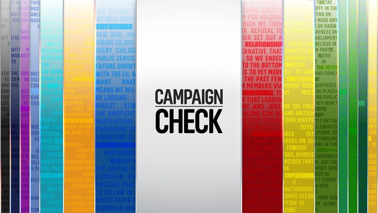 Campaign Check will look at politicians&#39; claims over the election period