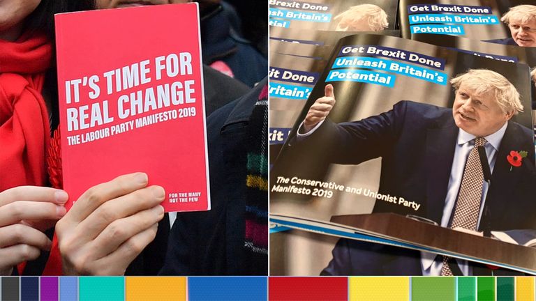 Labour and Conservative manifestos