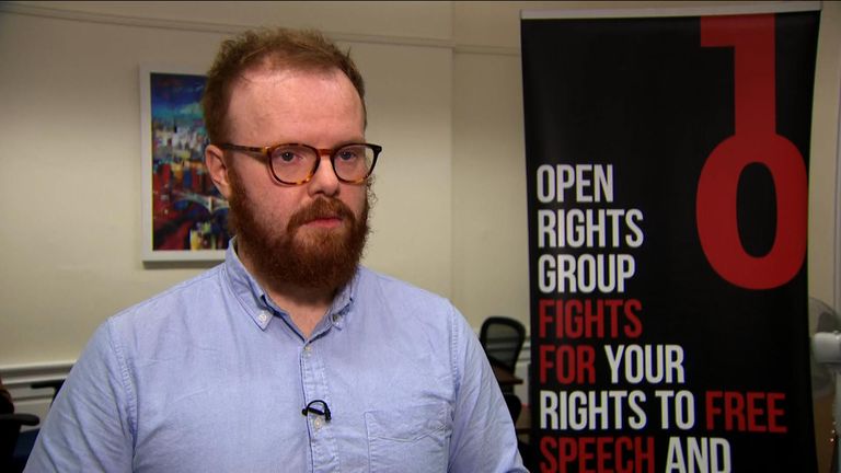 Matthew Rice, Scotland director of Open Rights Group, found lots of incorrect information about himself