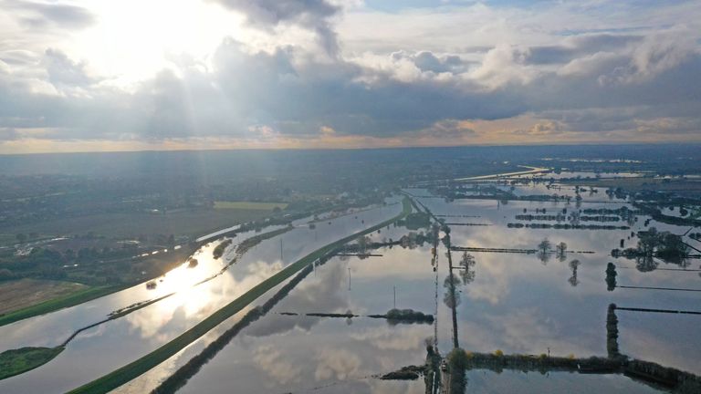 The area around Doncaster was badly hit by floods. File pic
