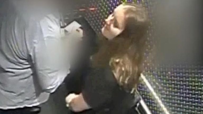The pictures of Grace in the lift at the City Life Hotel were the last of her seen alive