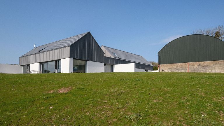 The three-bedroom home cost £335,000 to build