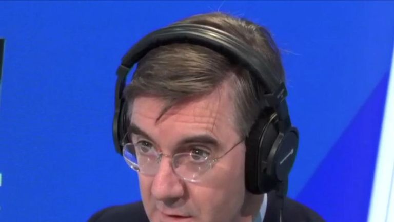 Jacob Rees-Mogg says it is common sense to leave a burning building