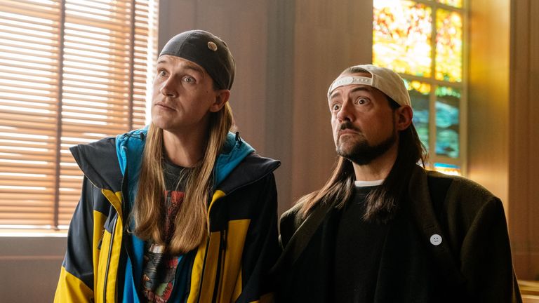 Jason Mewes and Kevin Smith in Jay And Silent Bob Reboot