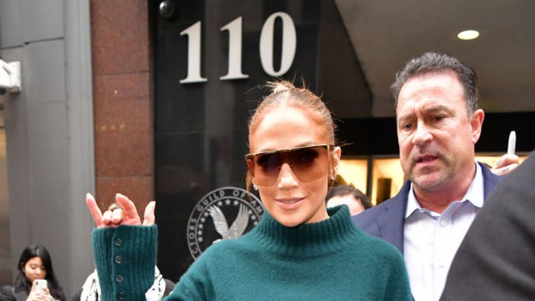 Jennifer Lopez Big Breast Naked - Jennifer Lopez: 'Director wanted to see my boobs - a bit of the Bronx came  out' | Ents & Arts News | Sky News