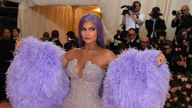 Kylie Jenner has sold a majority stake in her cosmetics business for $600m (£463m)