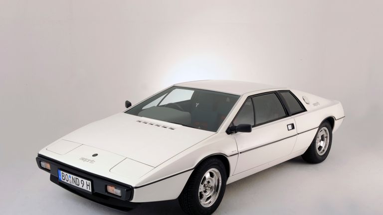 The Lotus Esprit 1977 from the James Bond film The Spy Who Loved Me