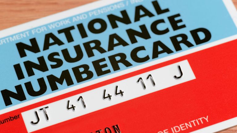 National Insurance card