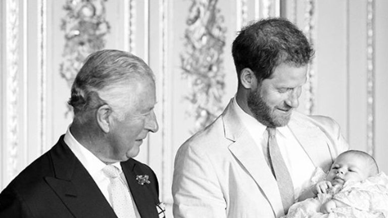 Prince Charles, Prince Harry and Archie