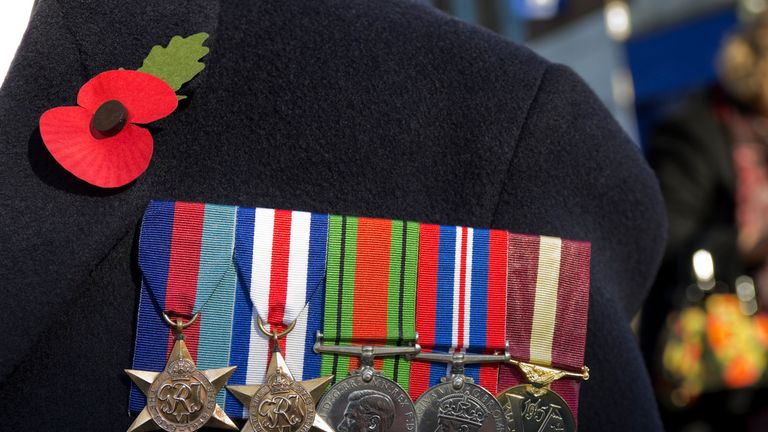 The country will remember those who died in conflict on Remembrance Sunday