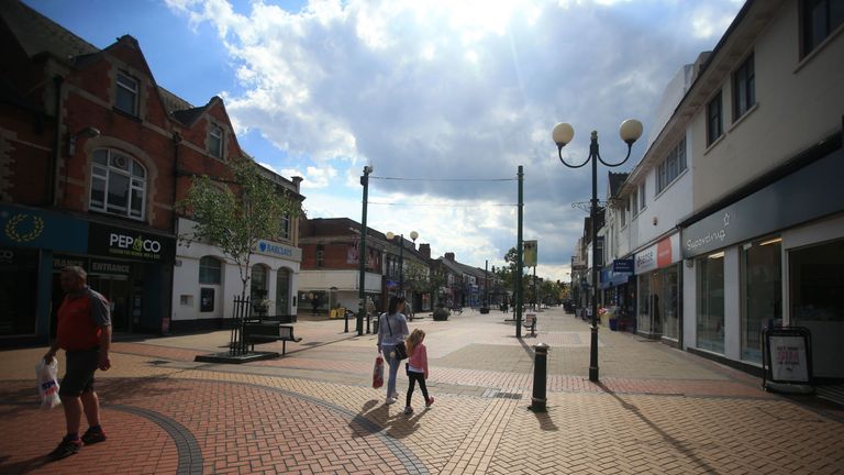 High streets have suffered particularly as shoppers remain cautious