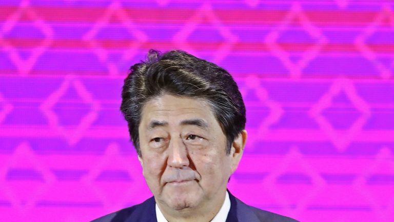 Japan&#39;s Prime Minister Shinzo Abe