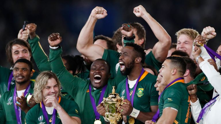 World Cup Springboks Rugby