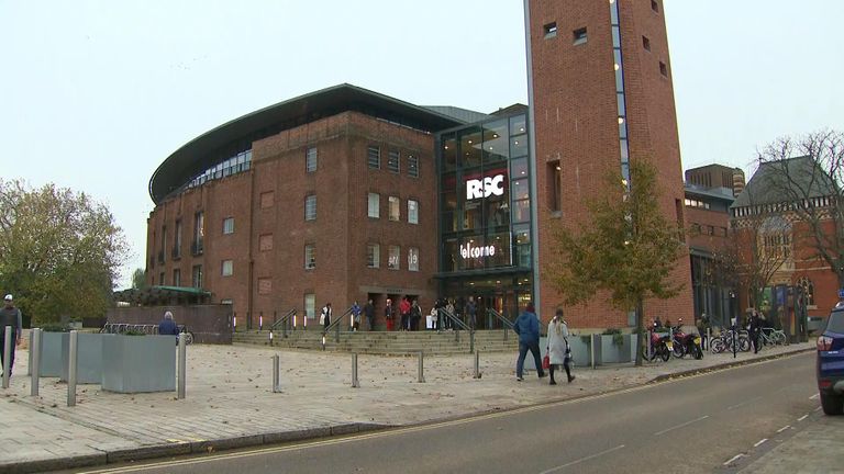 The Royal Shakespeare Company in Stratford-upon-Avon