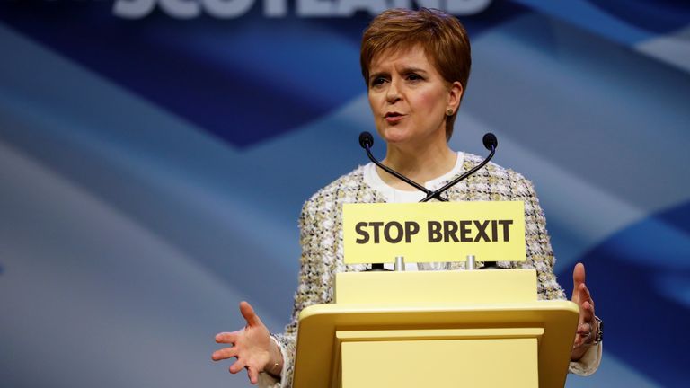 Nicola Sturgeon launches SNP election manifesto