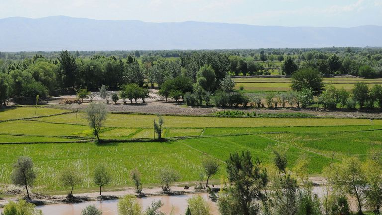 A general view of Takhar province. Pic: US Army