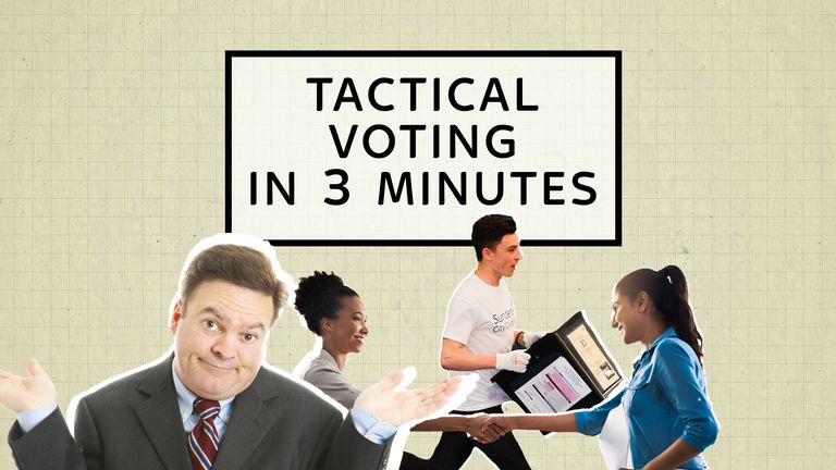 Tactical voting is already a buzzword in this election but what is it and why do people do it? Find out here in three minutes.