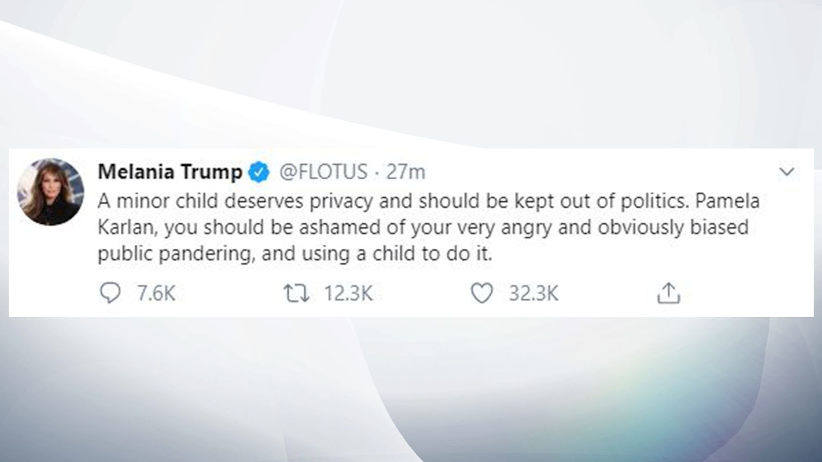 Melania Trump condemns lawyer over joke about son Barron US News(00)