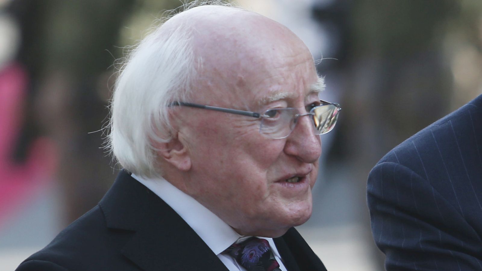 Michael D Higgins: Irish president makes Christmas plea on migration and climate change - Sky News