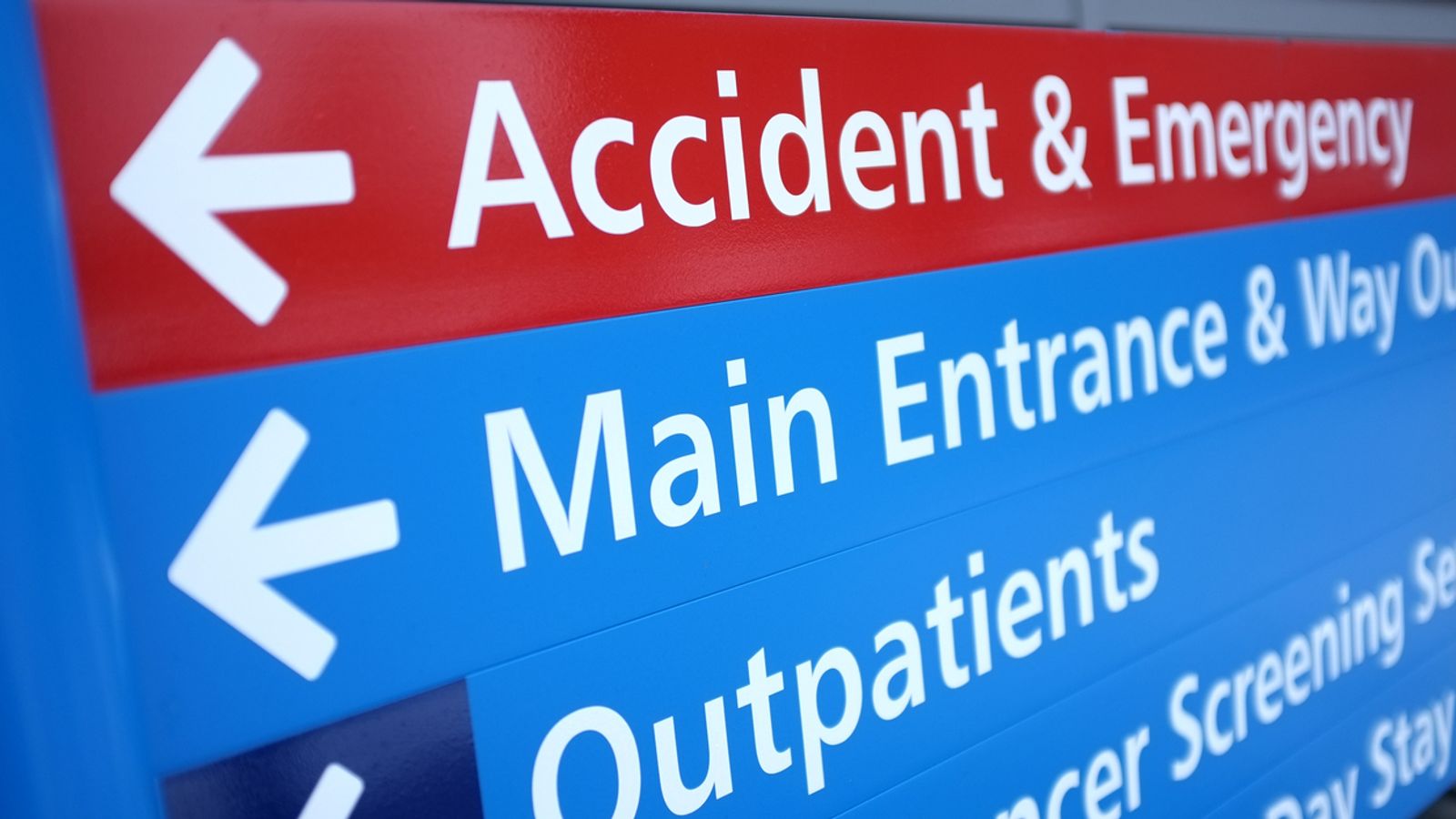 NHS A E Departments Suffer Worst Performance On Record UK News Sky News