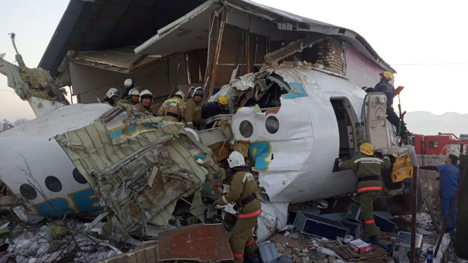 Kazakhstan Plane Crash: Survivor Describes The Moment Aircraft Hit The ...