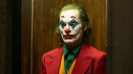 JOAQUIN PHOENIX as Joker. Pic: Warner Bros/Entertainment Inc