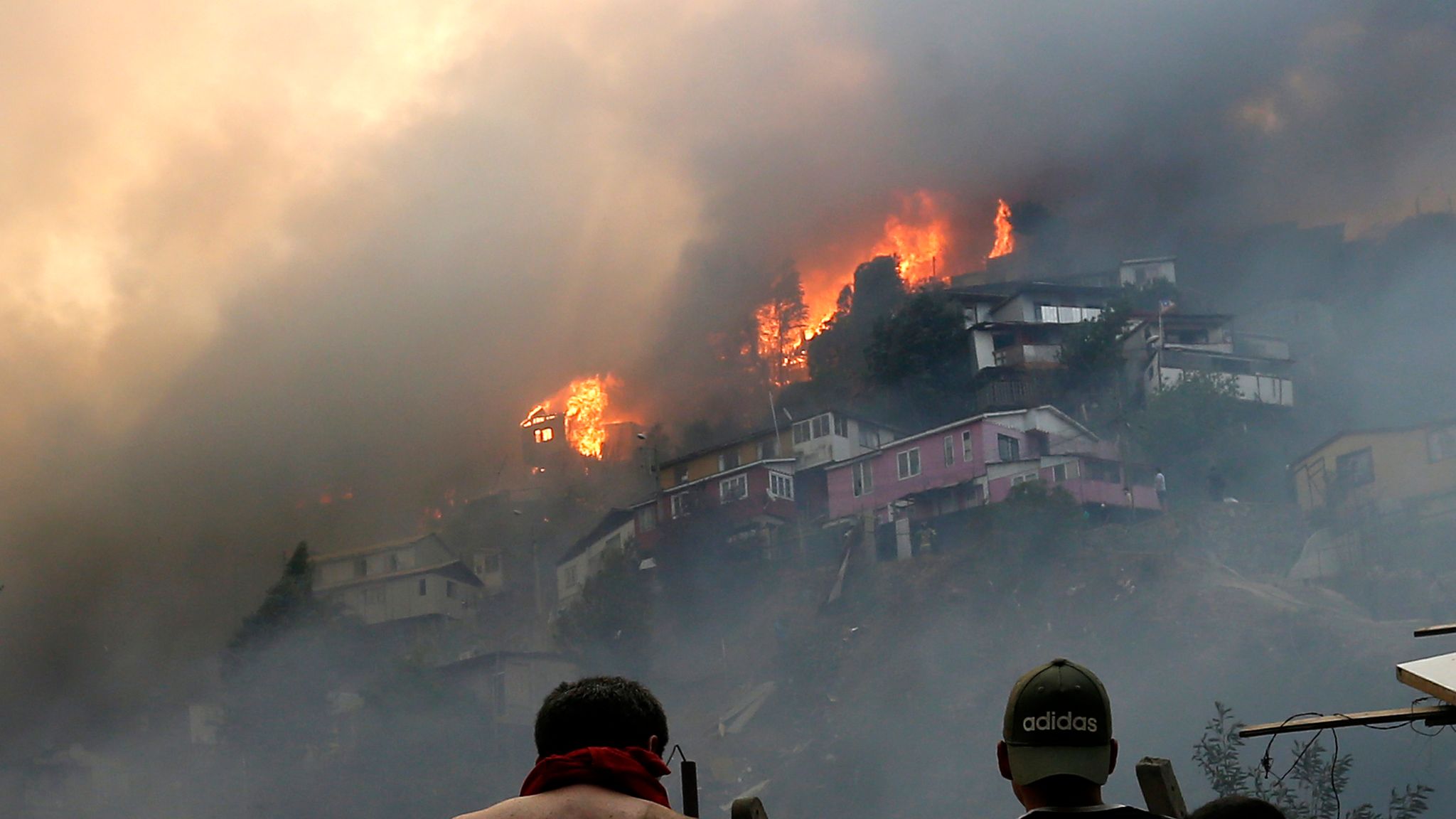 Chile Fire. Forest Fire in Chile 2023. Fire in Chile 2023. Chile Fire 2023.