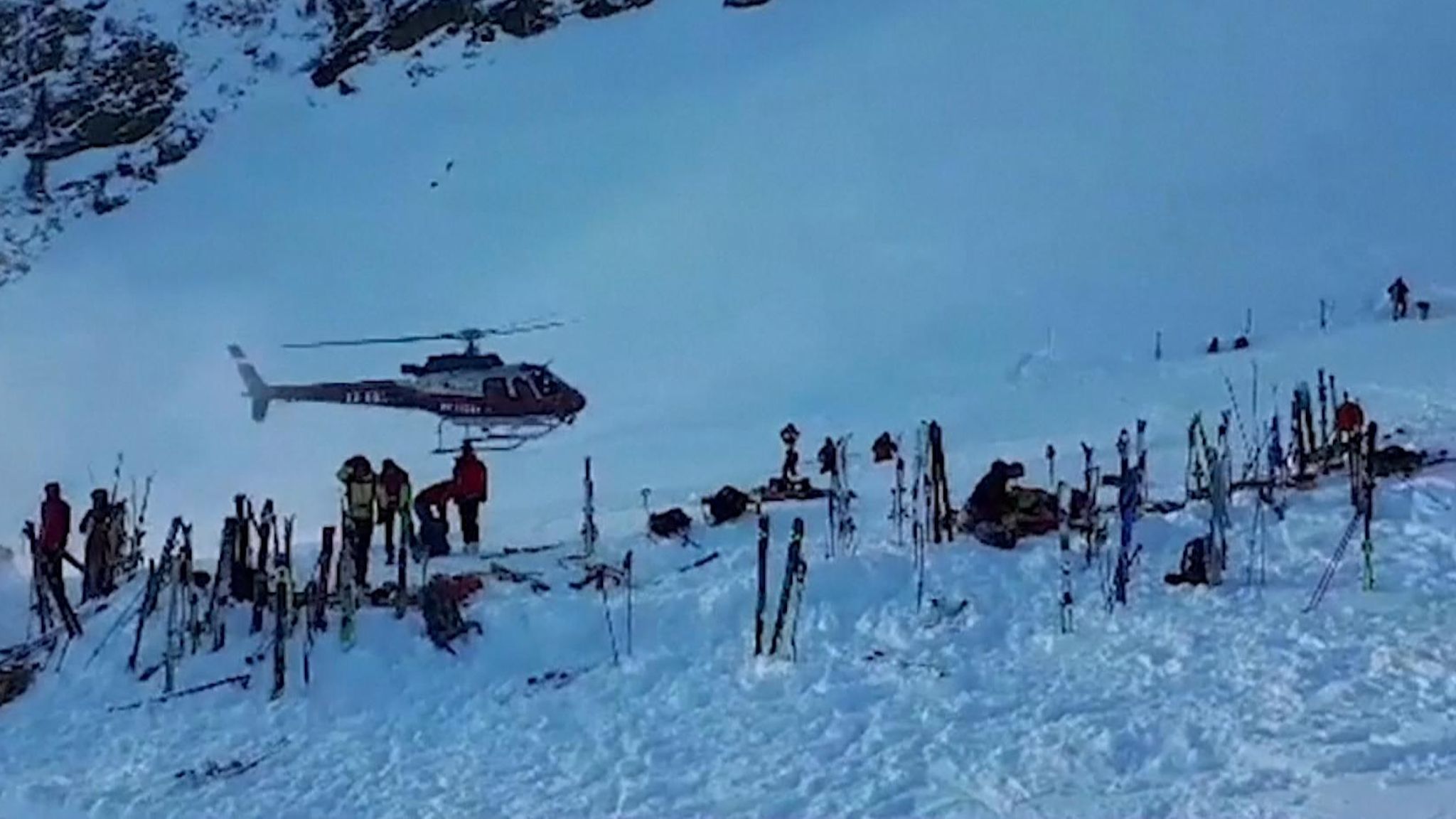 Skier buried in Austria avalanche rescued alive after five hours in