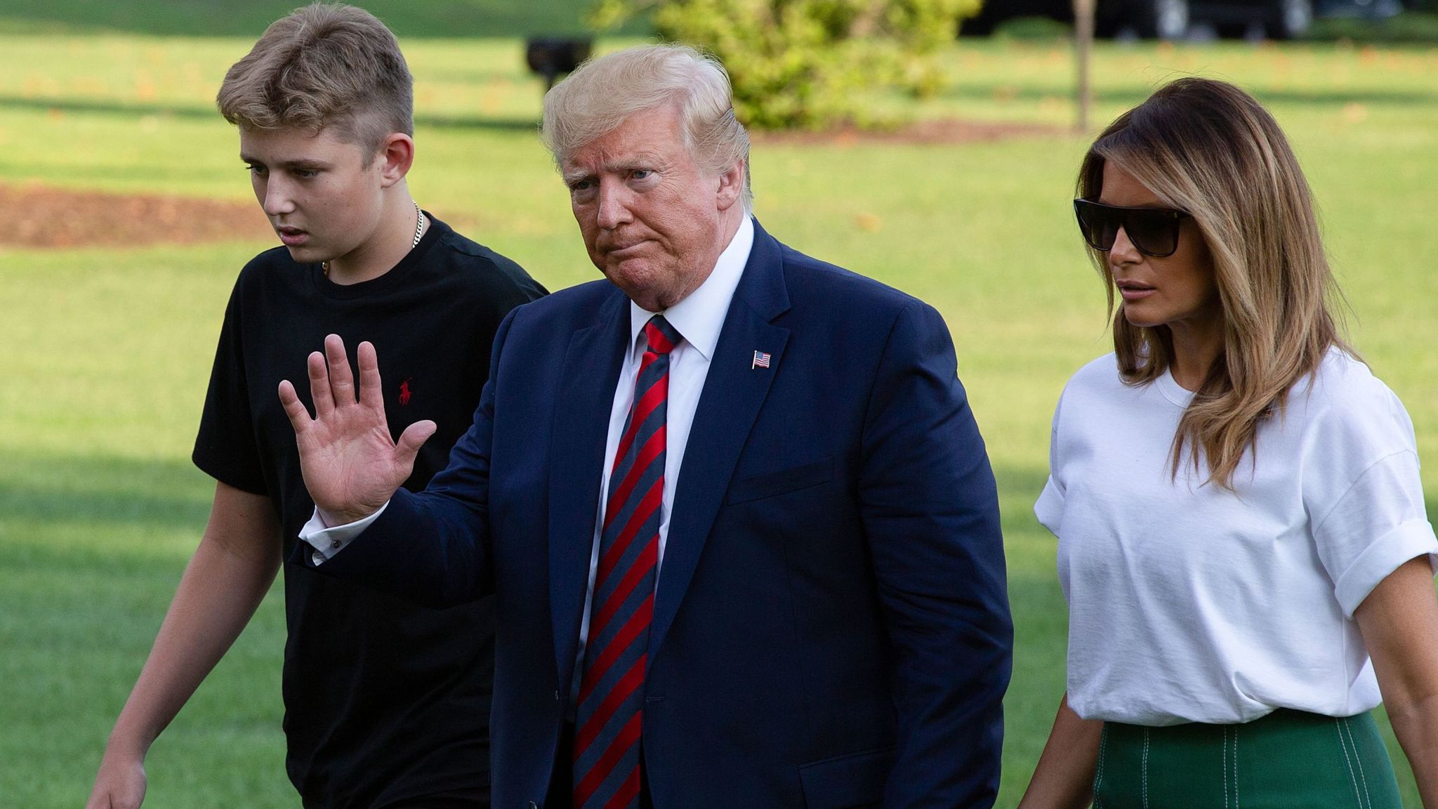 George Floyd death: Trump says he was inspecting White House bunker ...