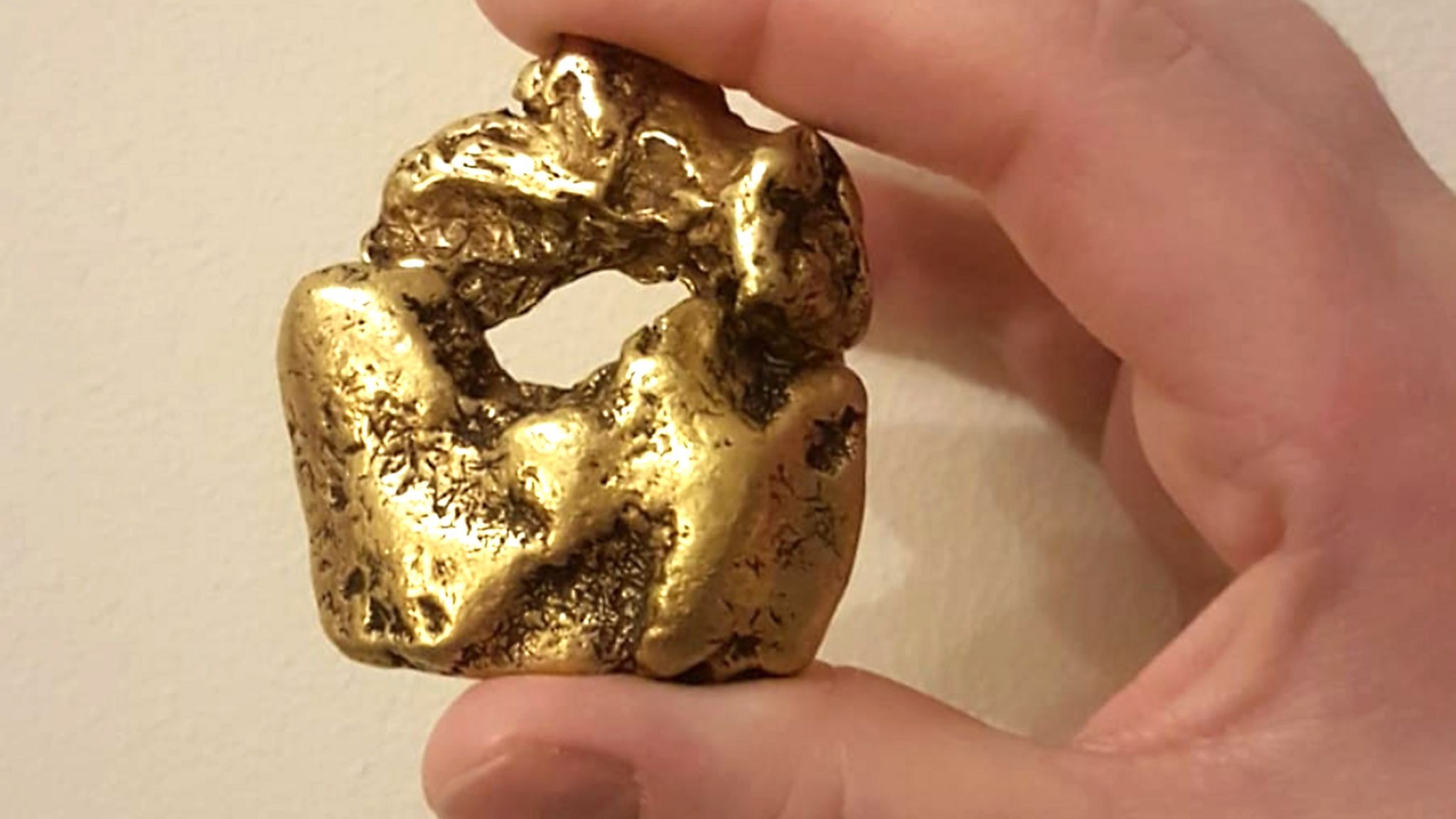 UK's 'largest' gold nugget discovered in Scottish river UK News Sky