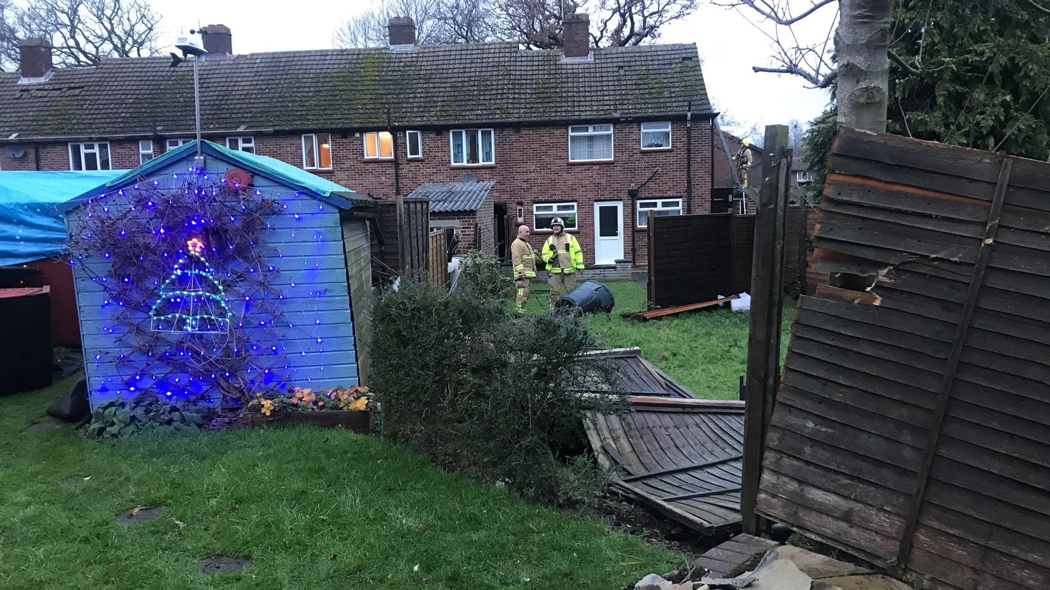 UK Weather: Tornado Damages Homes And Cars In Surrey | UK News | Sky News