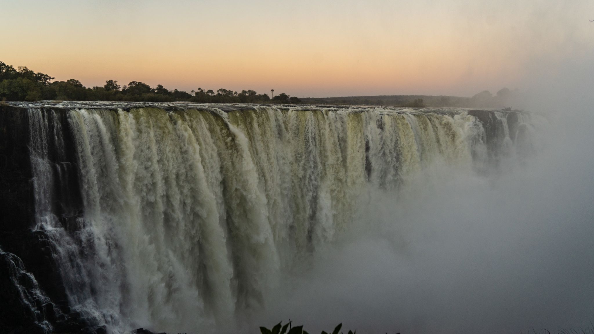 Climate change: Sight of Victoria Falls cut to a trickle is ...