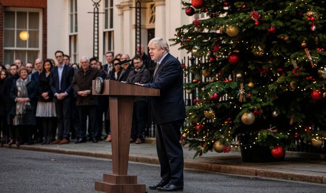 General election: Boris Johnson thanks new Tory voters for his 'stonking mandate'