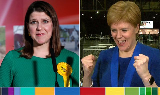 Nicola Sturgeon: 'I got overexcited' in reaction to Jo Swinson loss