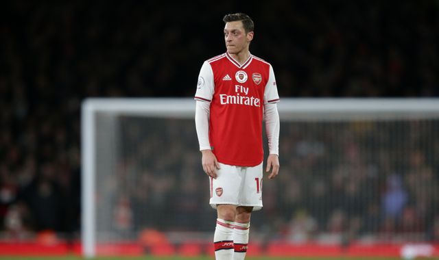 Chinese TV pulls coverage of Arsenal match after Mesut Ozil remarks