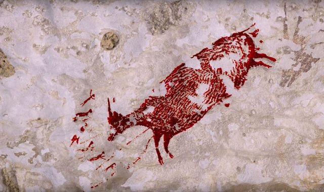 World's oldest artwork? 44,000-year-old cave painting discovered in Indonesia