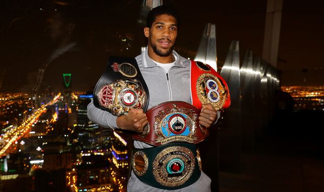 Anthony Joshua tells Deontay Wilder: I want to become undisputed heavyweight champion