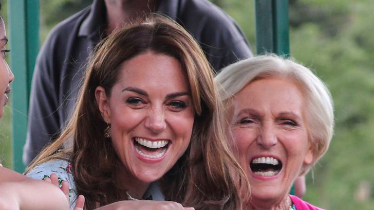 REVIEW OF THE DECADE - ROYAL File photo dated 10/09/19 of the Duchess Of Cambridge riding on a tractor and trailer with Mary Berry, during a visit to the 'Back To Nature' Festival at RHS Garden Wisley, in Woking, Surrey.