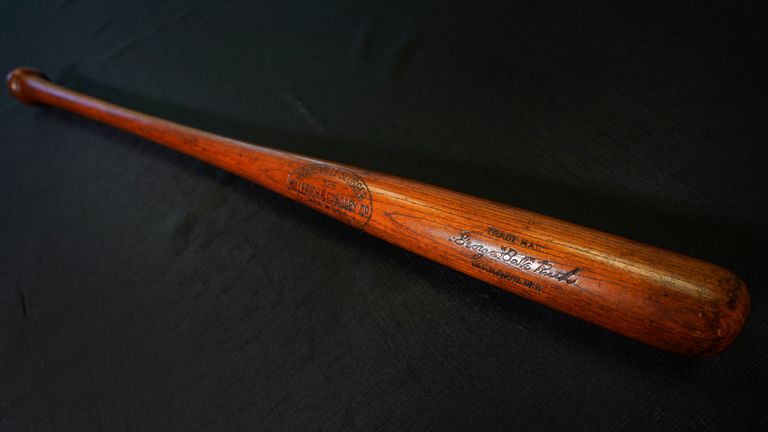 The bat was given to Babe Ruth's friend in the 1940s