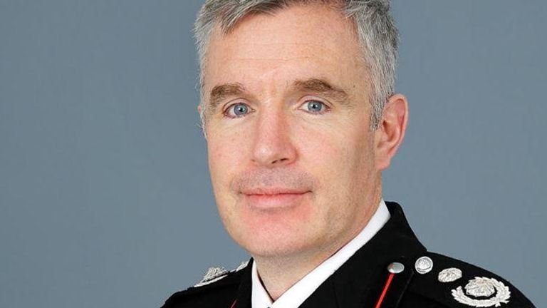 Andy Roe has been appointed as the new London Fire Brigade chief. Pic: LFB