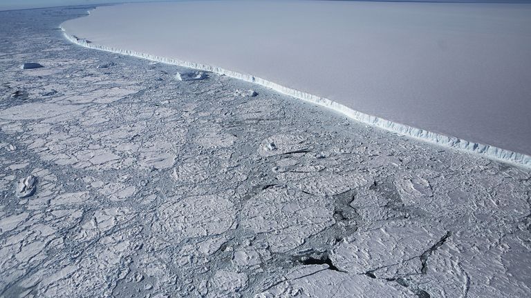 The Antarctic has lost trillions of tonnes of ice