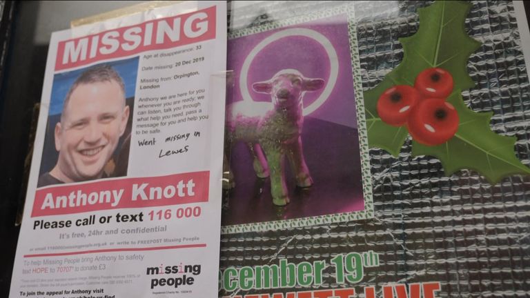 Missing poster for Anthony Knott