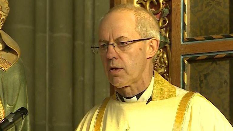 Archbishop of Canterbury delivers his Christmas sermon