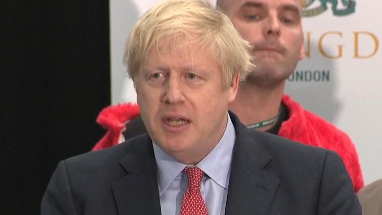 Boris Johnson holds his seat in Uxbridge and South Ruislip