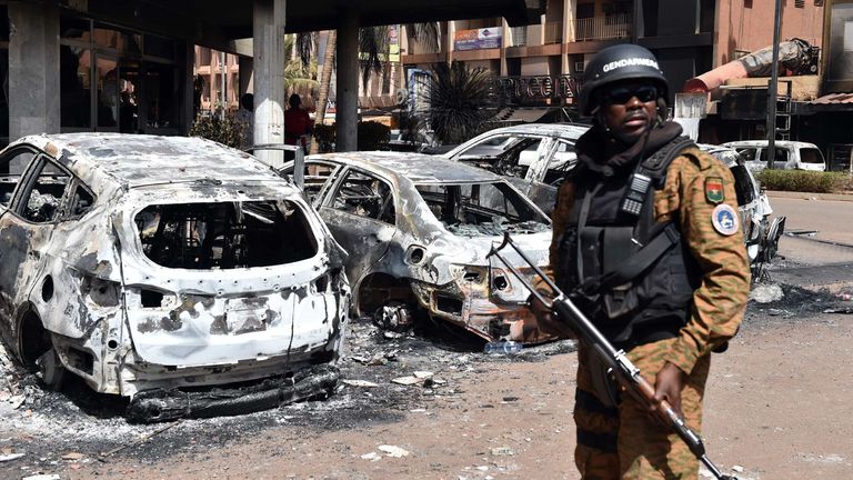 The January 2016 attack in Ouagadougou left 30 people dead